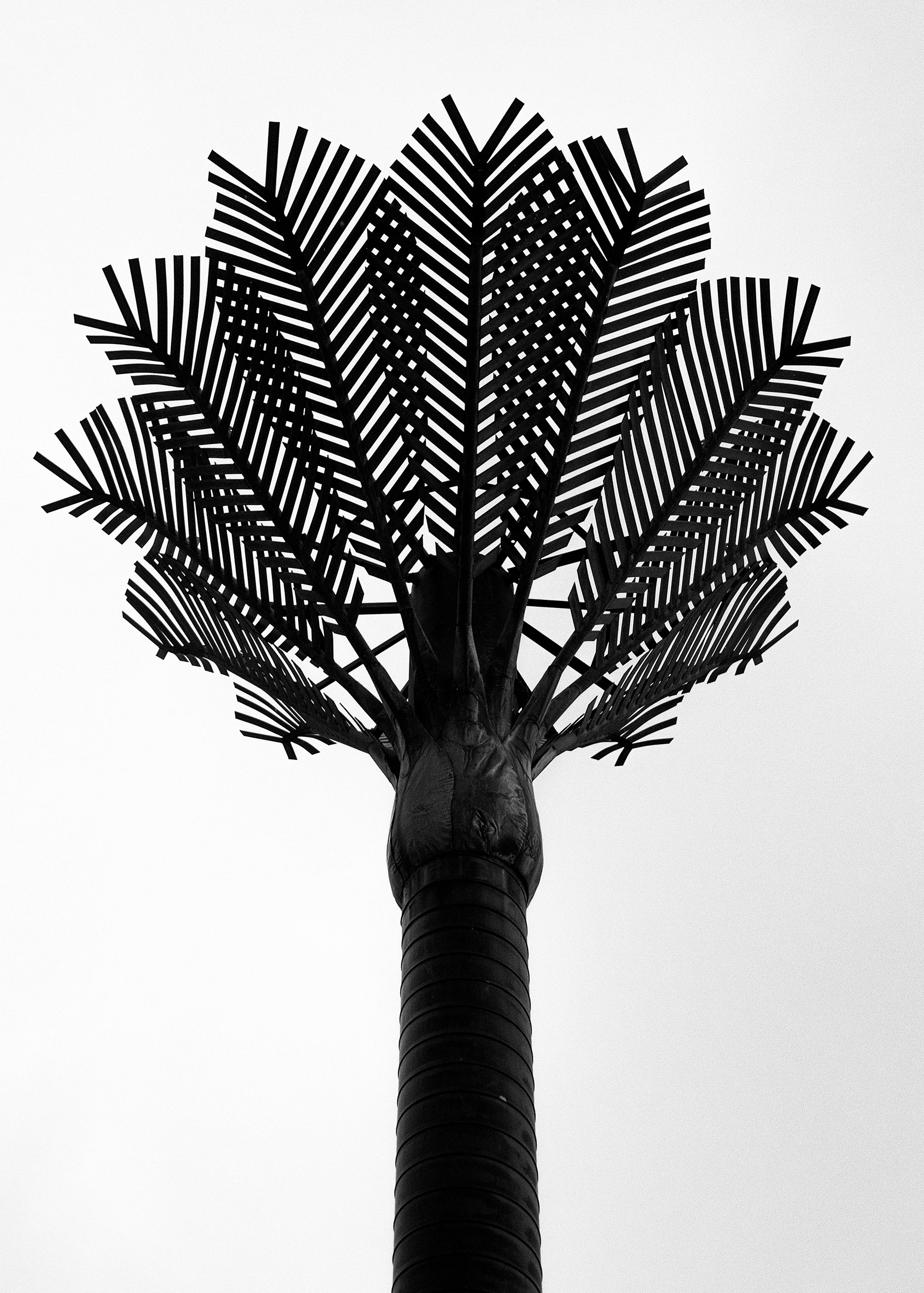 Metal Palm Tree